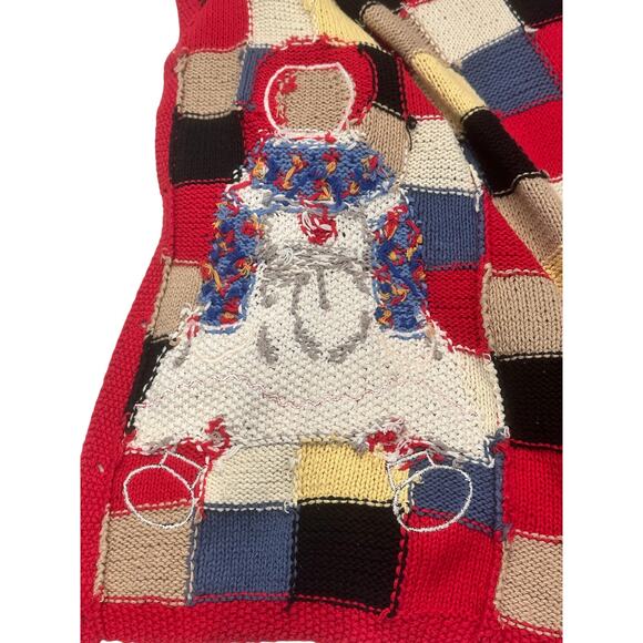 'Design Options' 1994 Raggedy Ann and Andy Cardigan Sweater-Small - Picture 9 of 11